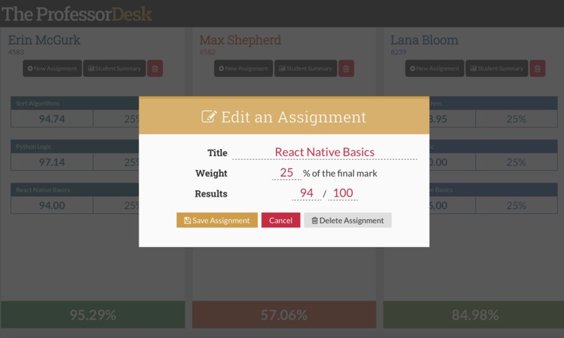 The Professor Desk – screenshot 4
