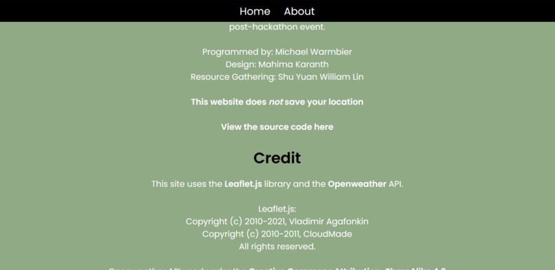 WeatherDolphin – screenshot 1