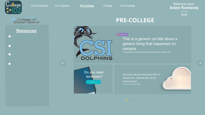 College102 - A College Education Resource – screenshot 5
