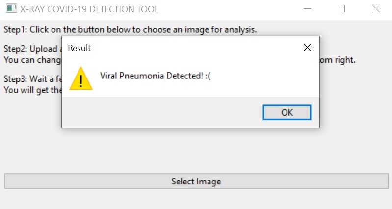 COVID Detection Tool – screenshot 8