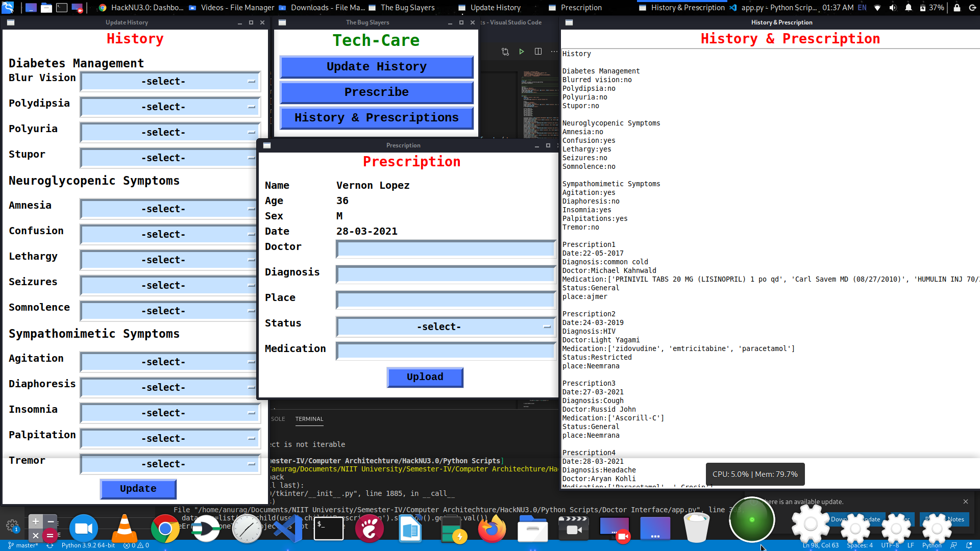 Techcare solutions Devpost