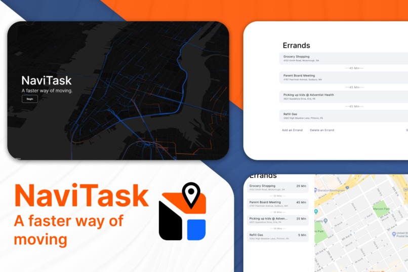 NaviTask – screenshot 1
