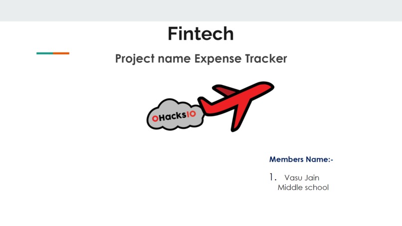 Expense Tracker – screenshot 1