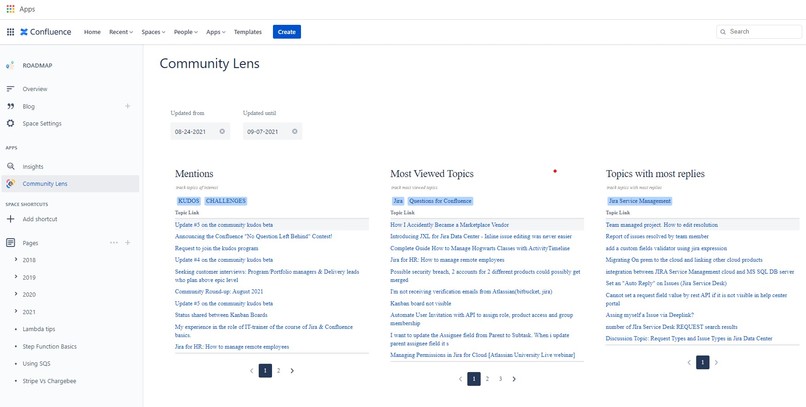 Community Lens – screenshot 2