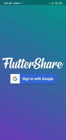 Fluttershare – screenshot 2