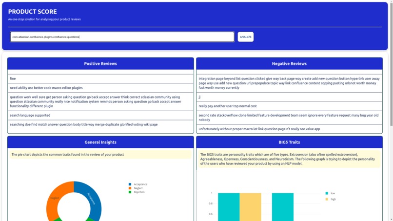 Product Score – screenshot 5