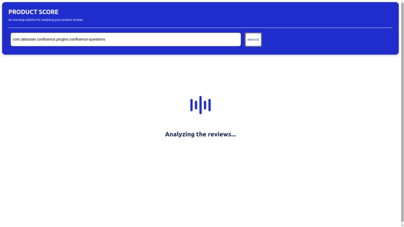Product Score – screenshot 1