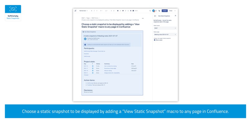 SoftComply Static Snapshots – screenshot 3