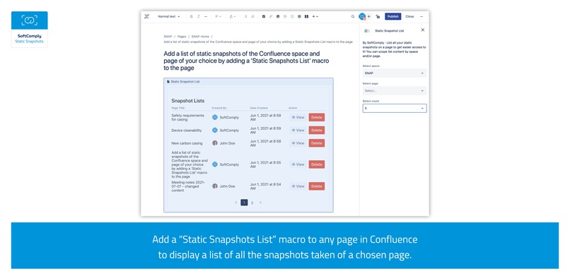 SoftComply Static Snapshots – screenshot 6