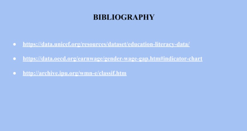 Study Of Gender Equality Around The World – screenshot 12
