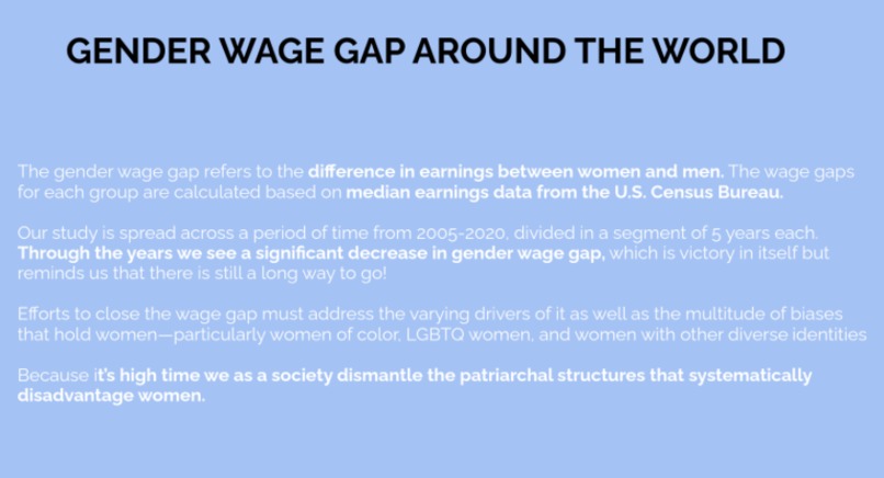 Study Of Gender Equality Around The World – screenshot 8