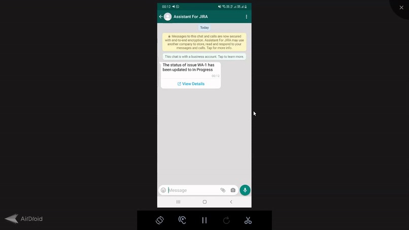 Whatsapp Assitant For JIRA – screenshot 3
