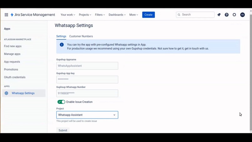 Whatsapp Assitant For JIRA – screenshot 4