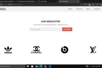 e-commerce website 