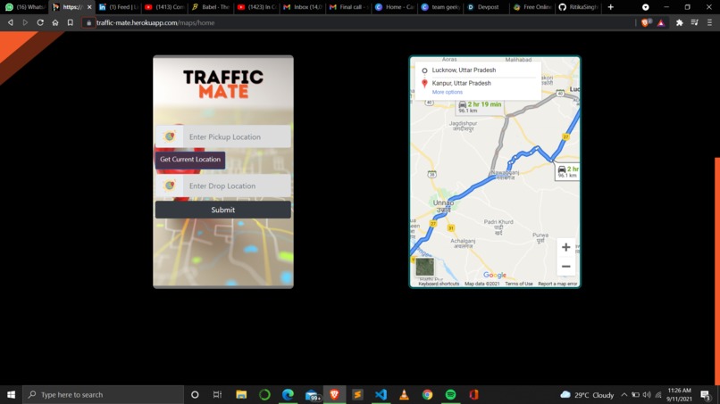 Traffic Mate – screenshot 1