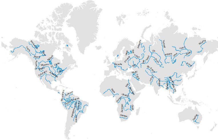 Water resources in the world – screenshot 2