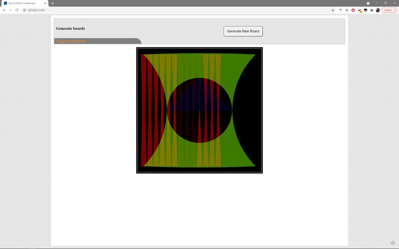 My AI Artist-Collaborator – screenshot 6