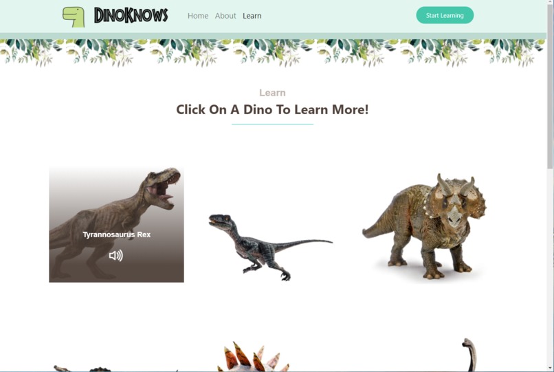 DinoKnows – screenshot 1