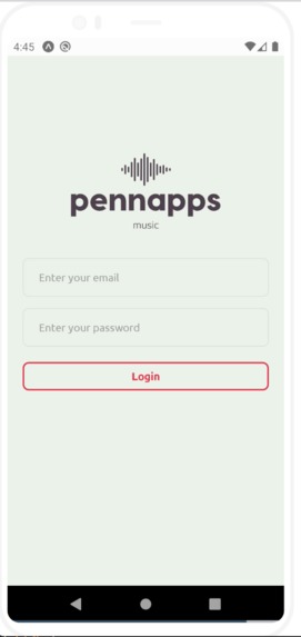 PennApps Music App – screenshot 2