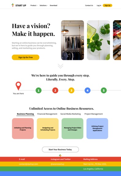 Start Up – screenshot 1