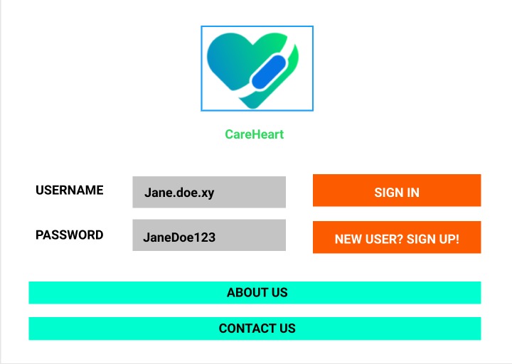 CareHeart – screenshot 1