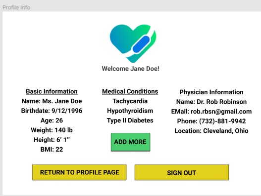 CareHeart – screenshot 2