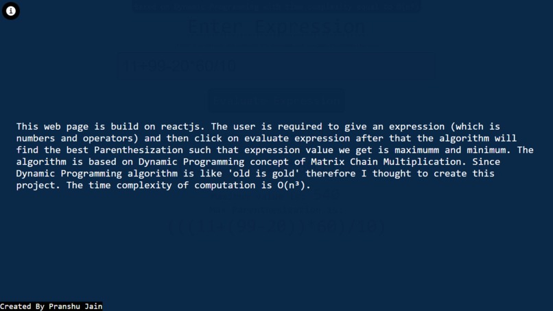Parenthesize Expression – screenshot 2