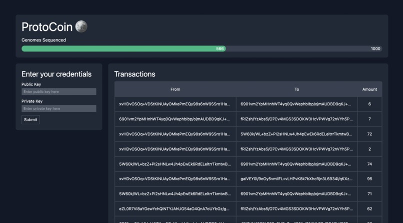 ProtoCoin – screenshot 1