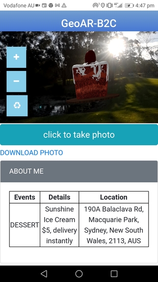 GeoAR B2C Solution for Sustainable Future – screenshot 12
