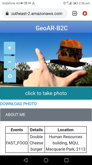 GeoAR B2C Solution for Sustainable Future – screenshot 8