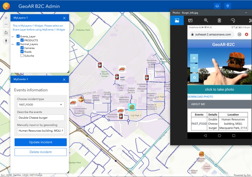 GeoAR B2C Solution for Sustainable Future – screenshot 1