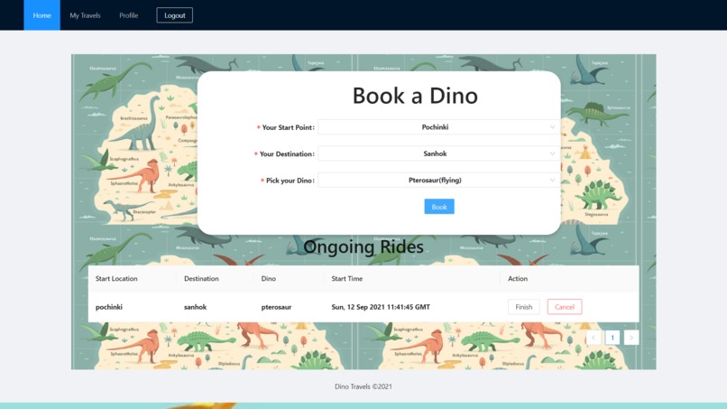 Dino-Travels – screenshot 2