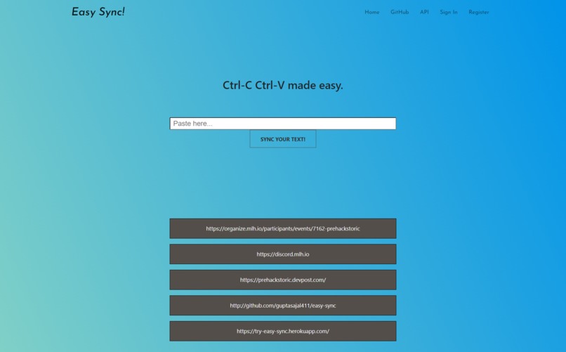 Easy Sync! – screenshot 1