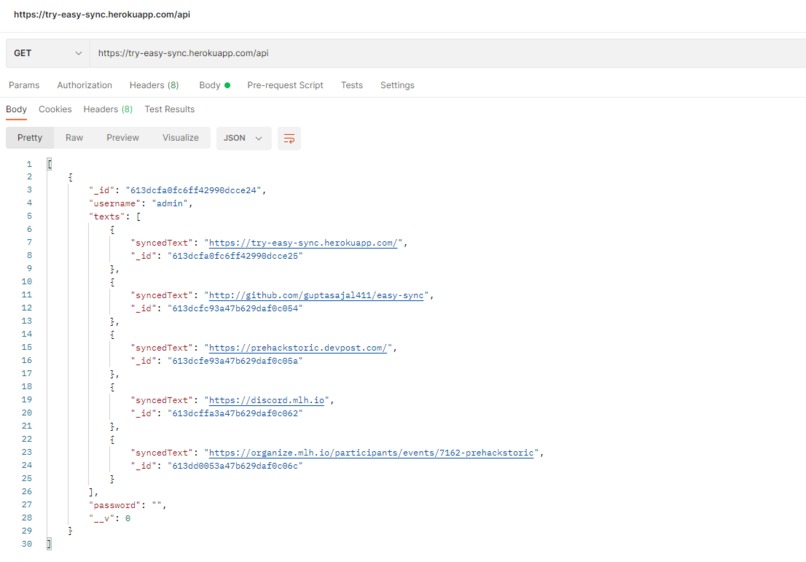 Easy Sync! – screenshot 2