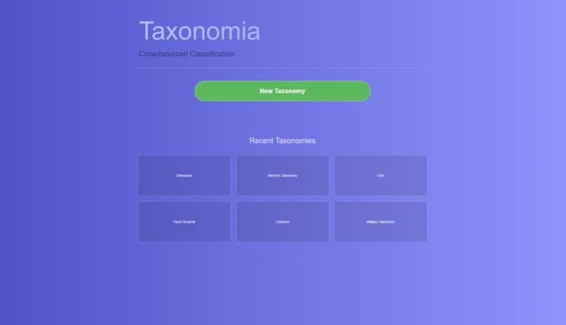 Taxonomia – screenshot 1