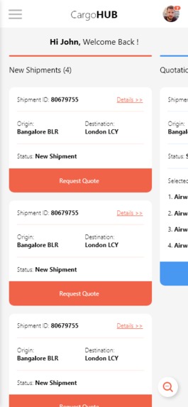 CargoHub – screenshot 2