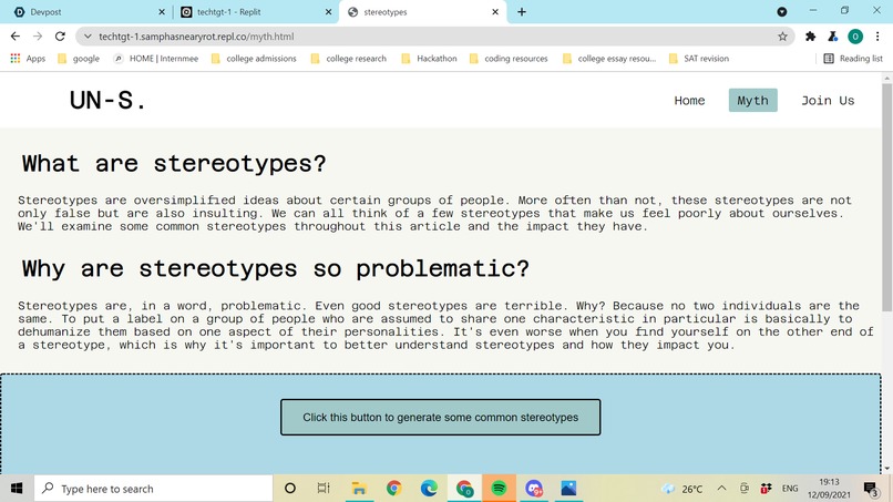 Un-stereotype  – screenshot 5