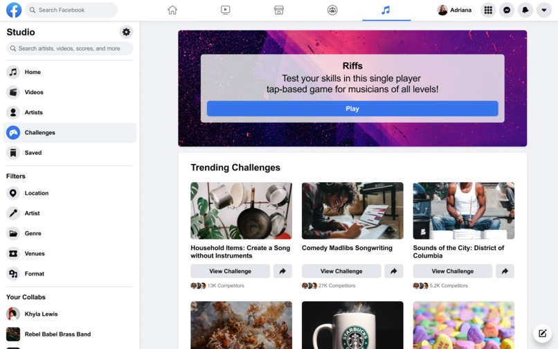 Facebook Studio – screenshot 5