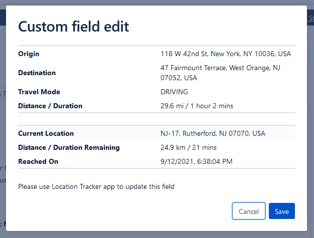 Location Tracker – screenshot 3