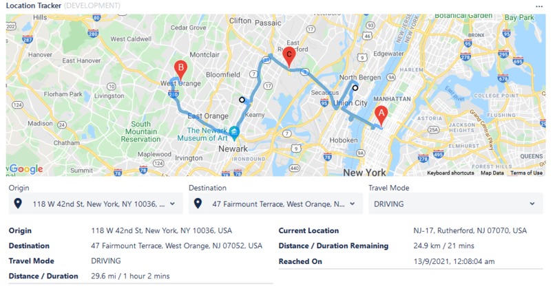 Location Tracker – screenshot 1