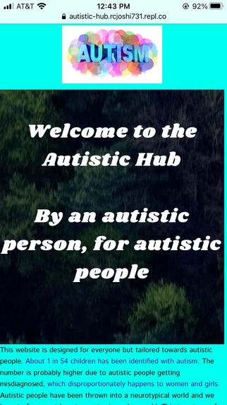 Autistic Hub – screenshot 1