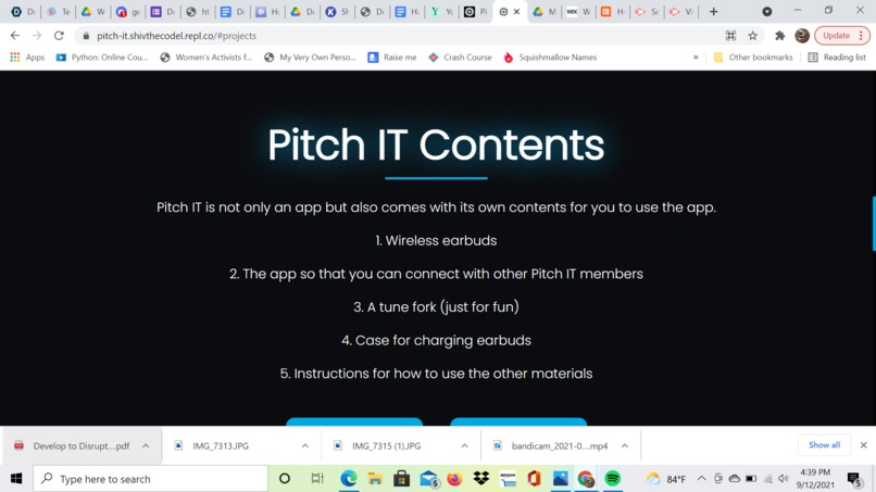 Pitch IT – screenshot 2