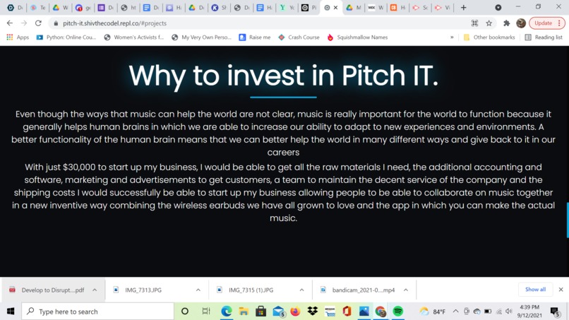 Pitch IT – screenshot 3
