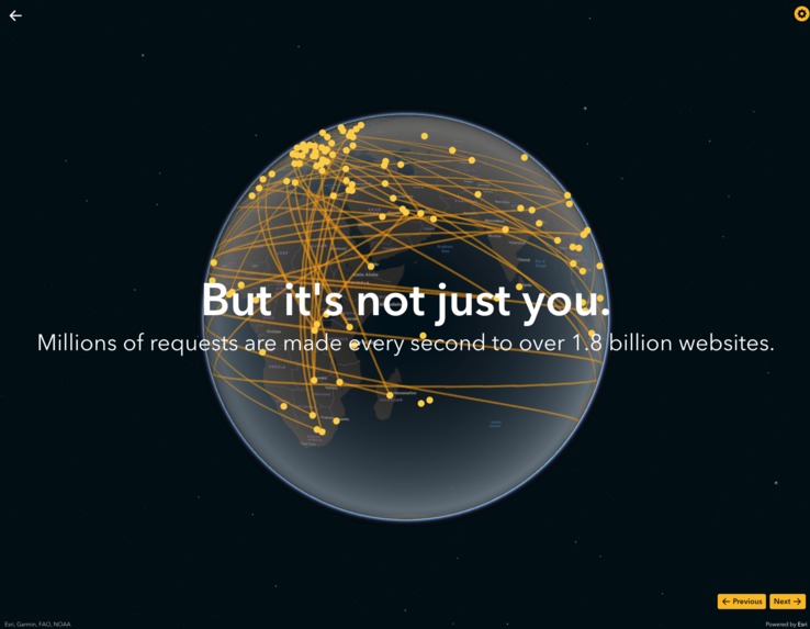 DigitalFootprint.earth – screenshot 3