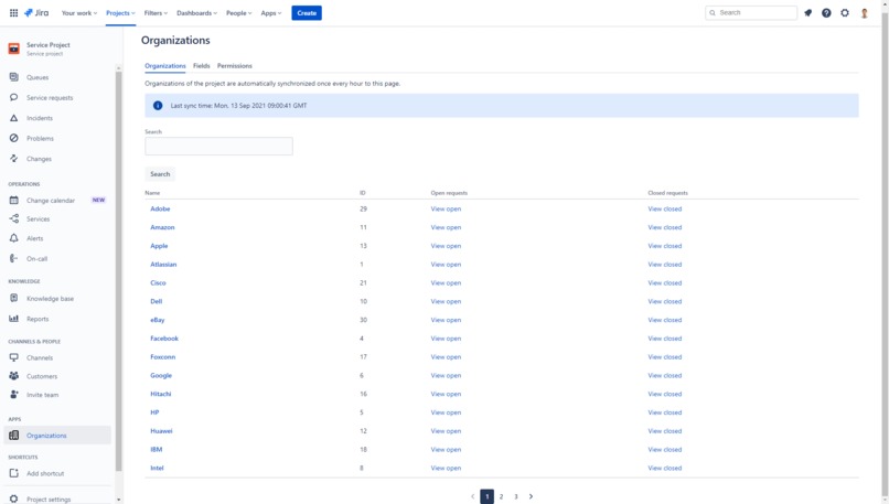 Organizations Manager – screenshot 2