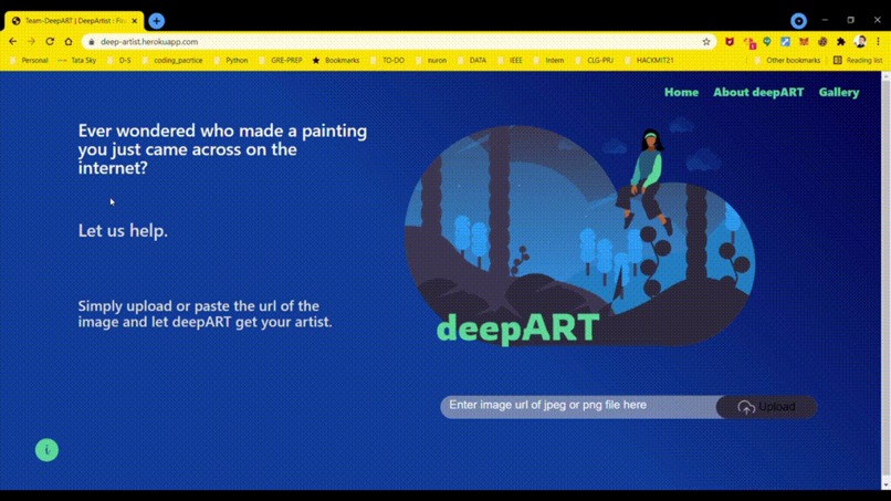 DeepART – screenshot 1