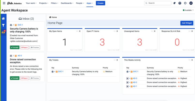 Agent Workspace – screenshot 2