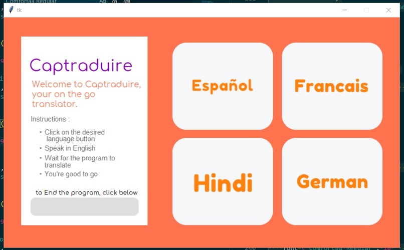 Cap-Traduire – screenshot 2