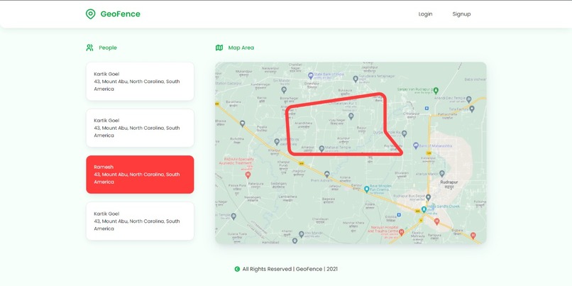 GeoFence – screenshot 2