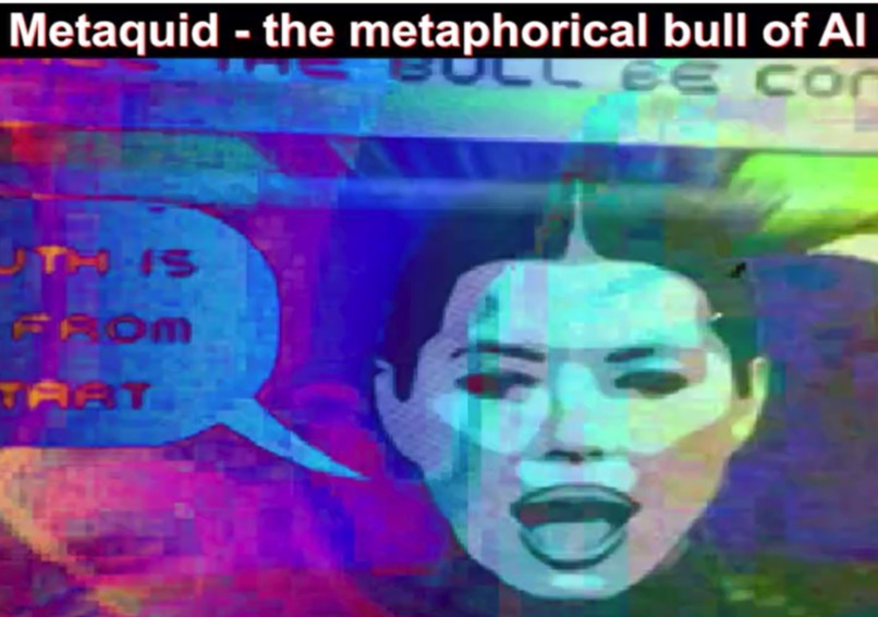 Metaquid - the metaphorical bull of AI – screenshot 1